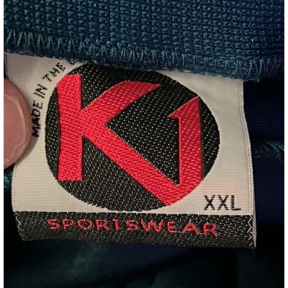 K1 Authentic Mens 2XL Blue Yellow Hockey Jersey Blank St Louis Blues Color - Picture 3 of 4